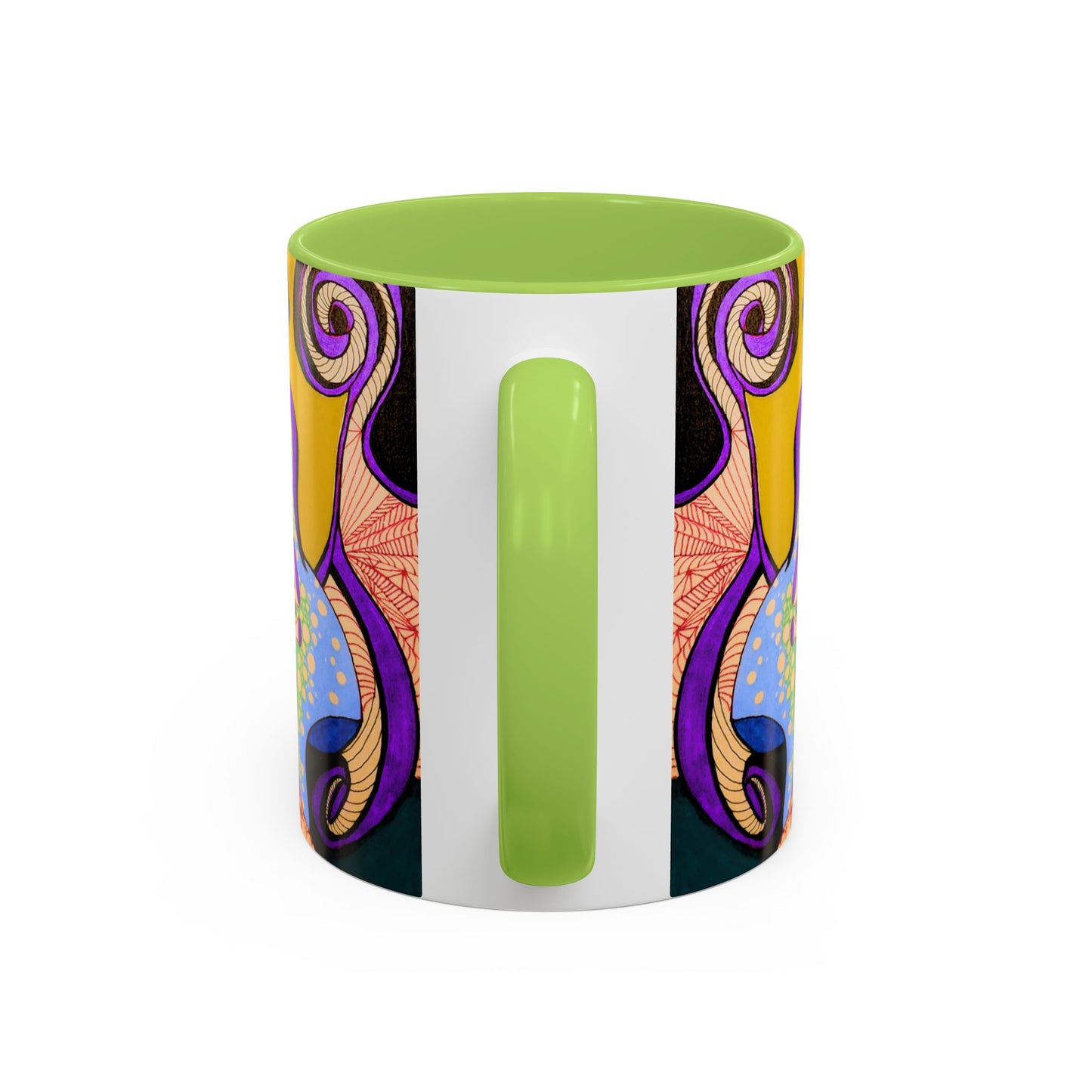 Abstract Colorful Pattern Coffee Mug