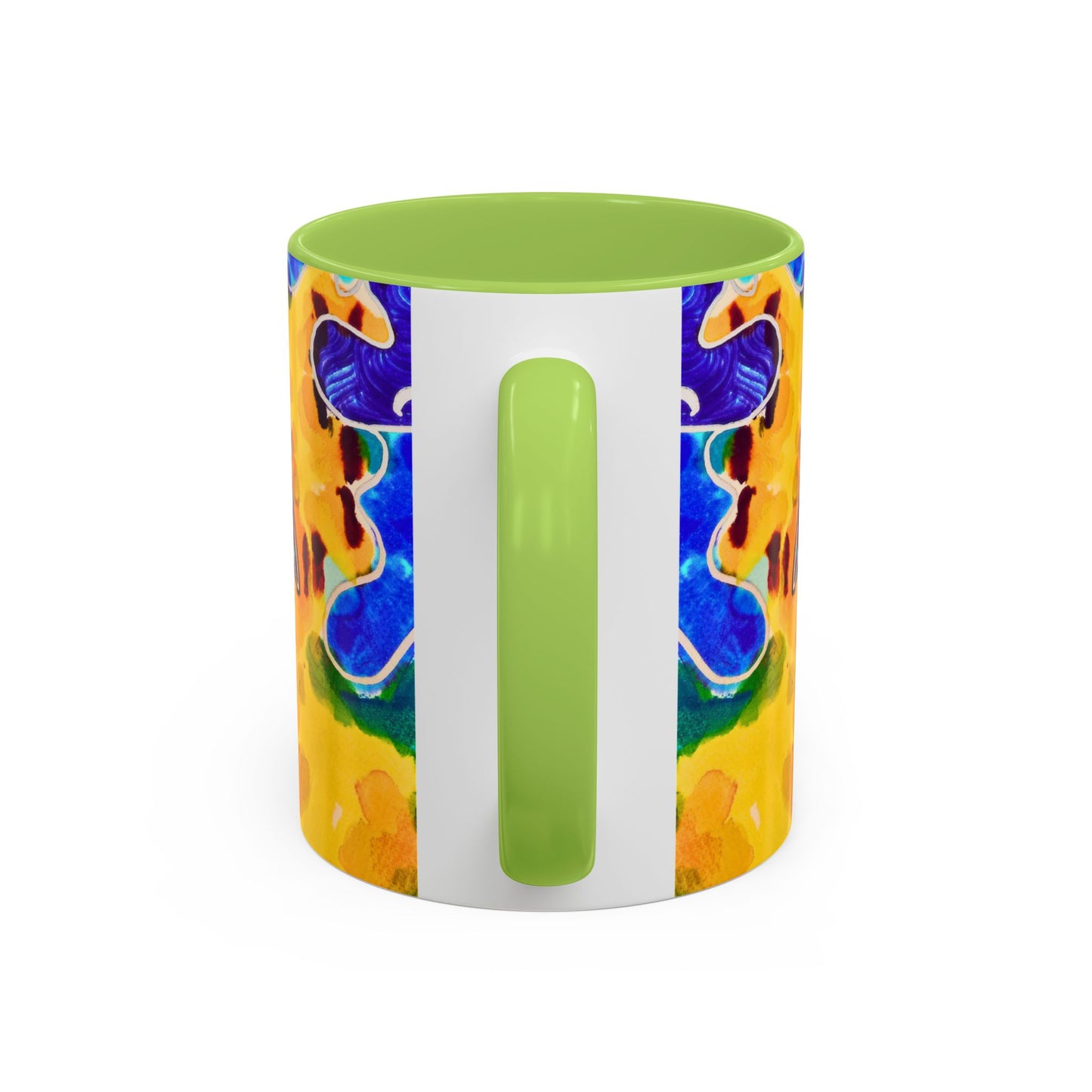 Mug - Colorful Psychedelic Mushroom Accent Coffee Mug (11/15oz)