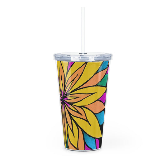 Colorburst Floral Tumbler