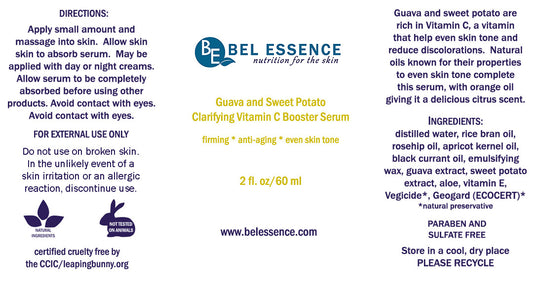 Guava and Sweet Potato Clarifying Vitamin C Booster Serum - 2 oz