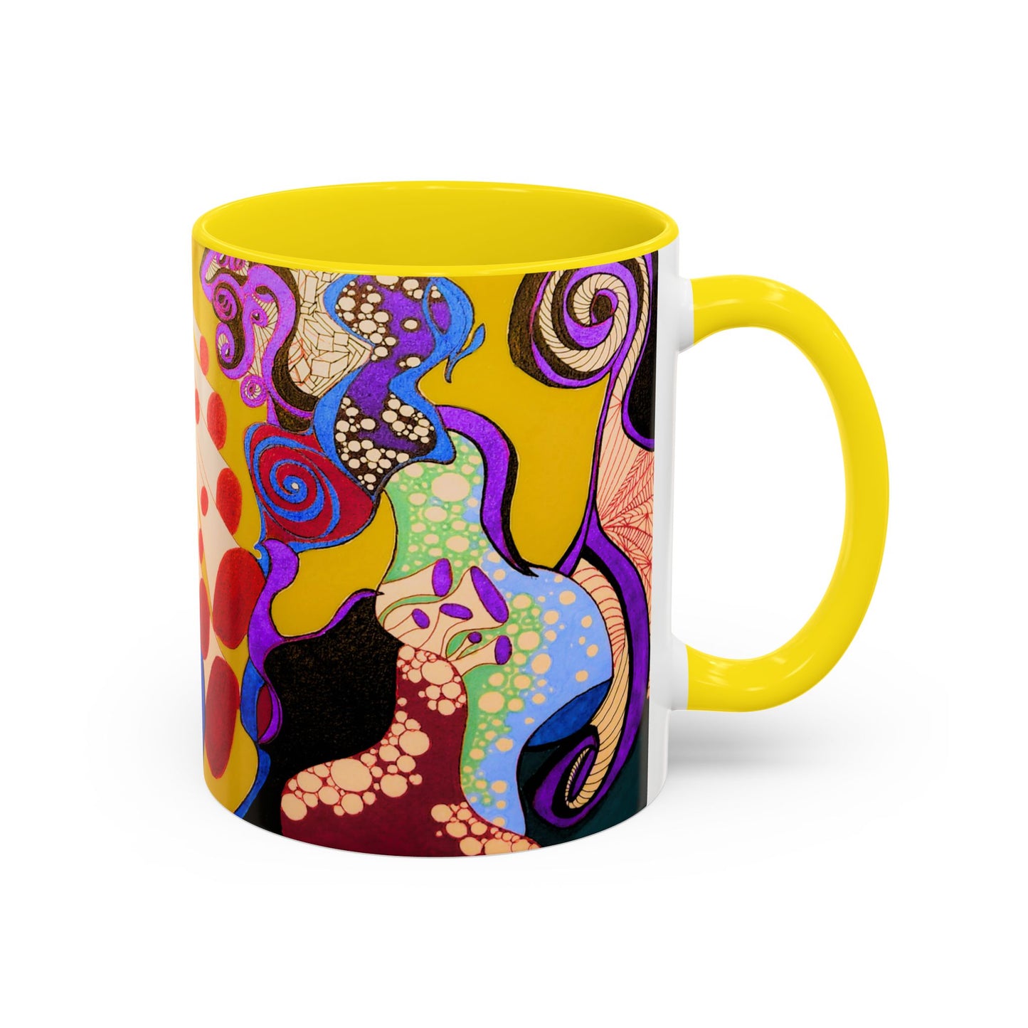 Abstract Colorful Pattern Coffee Mug