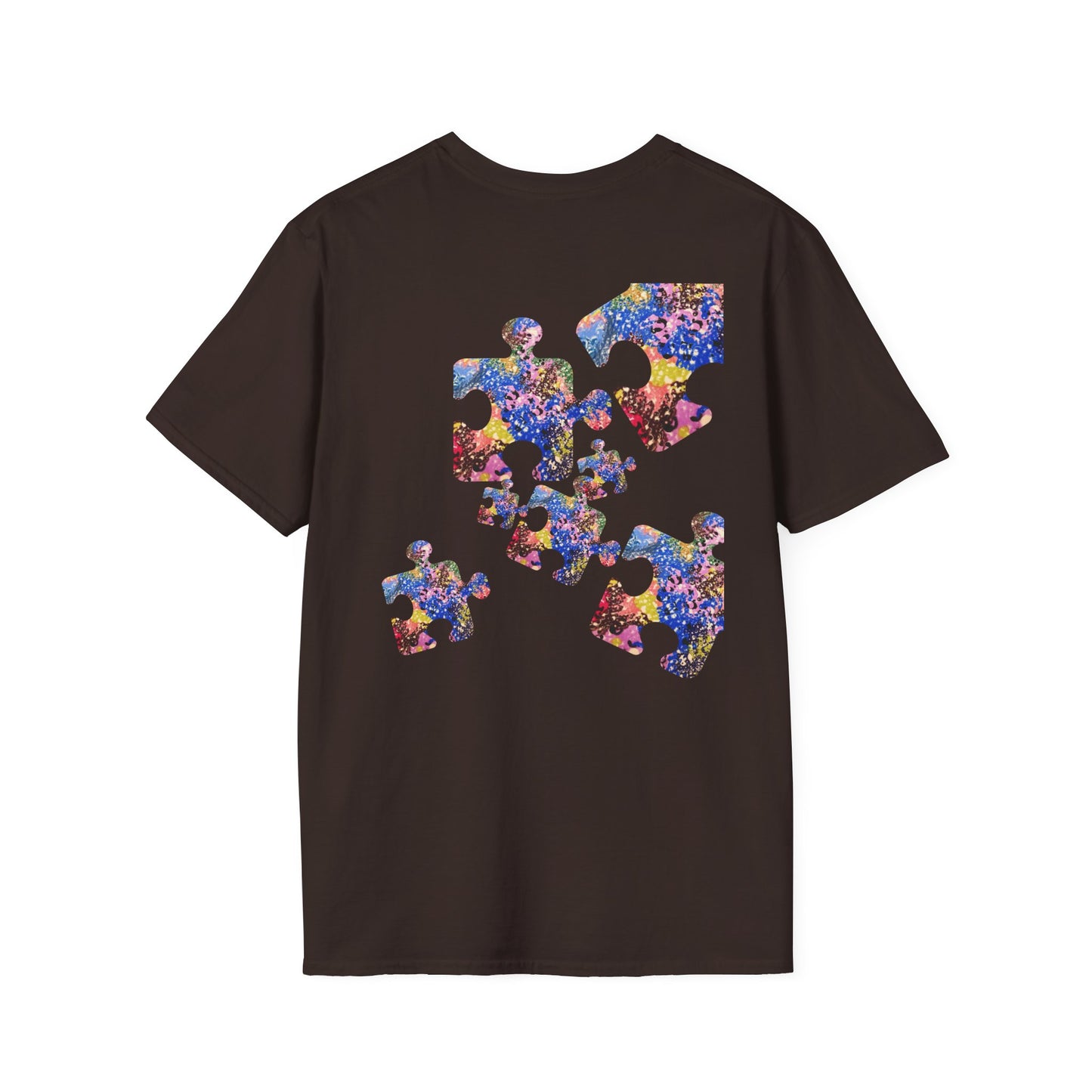 Puzzle Piece Galaxy T-Shirt
