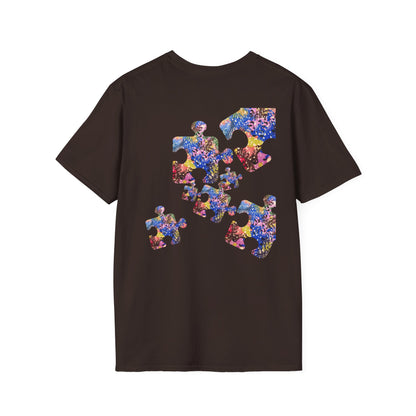 Puzzle Piece Galaxy T-Shirt