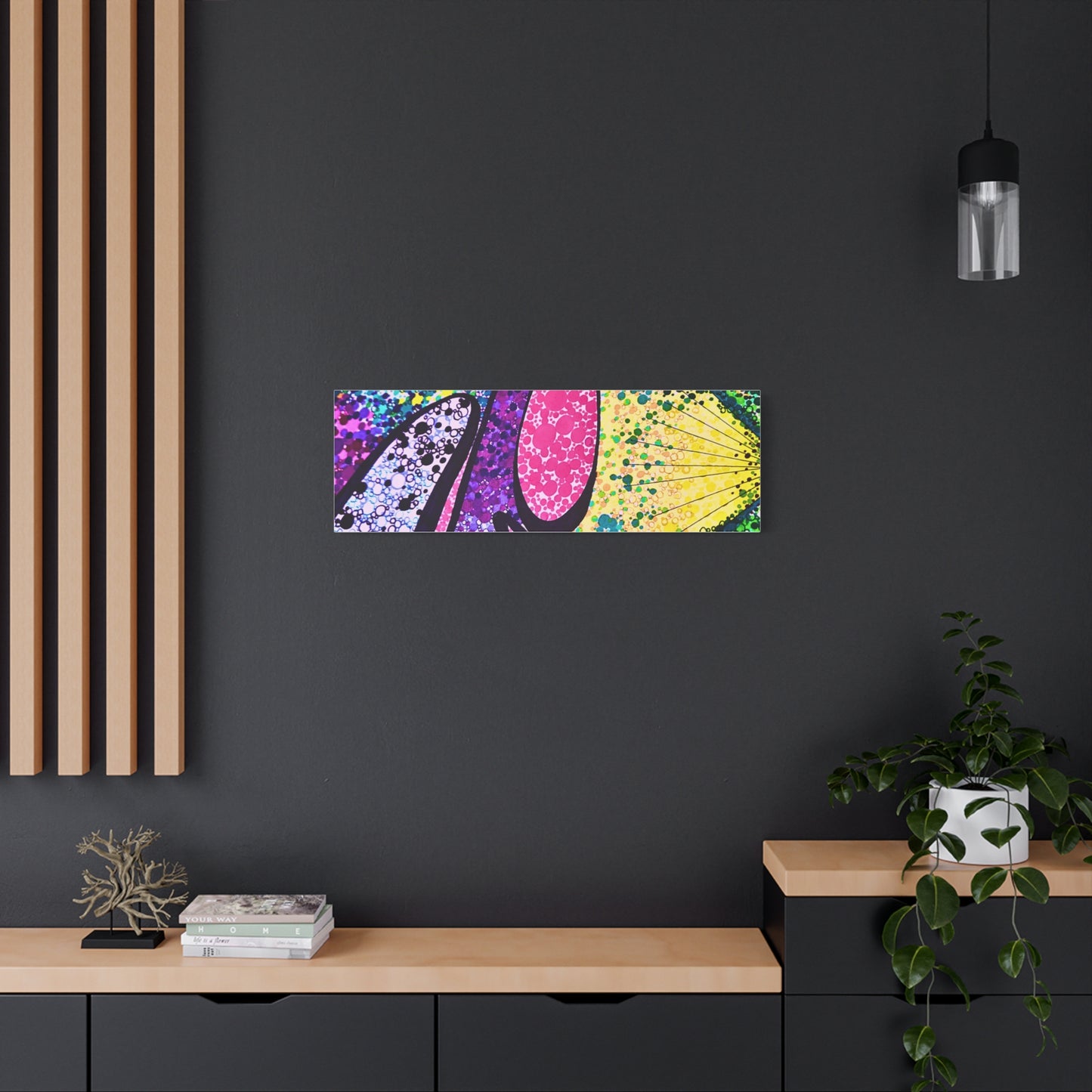 Abstract Pop Art Canvas Print