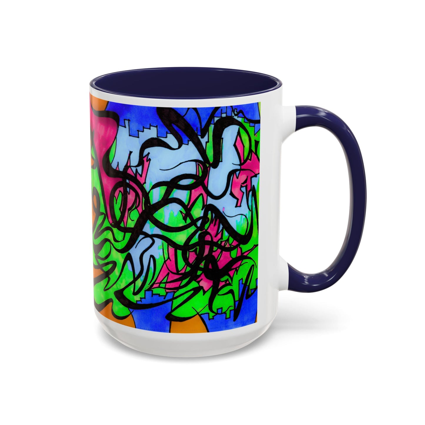 Abstract Colorful Art Coffee Mug