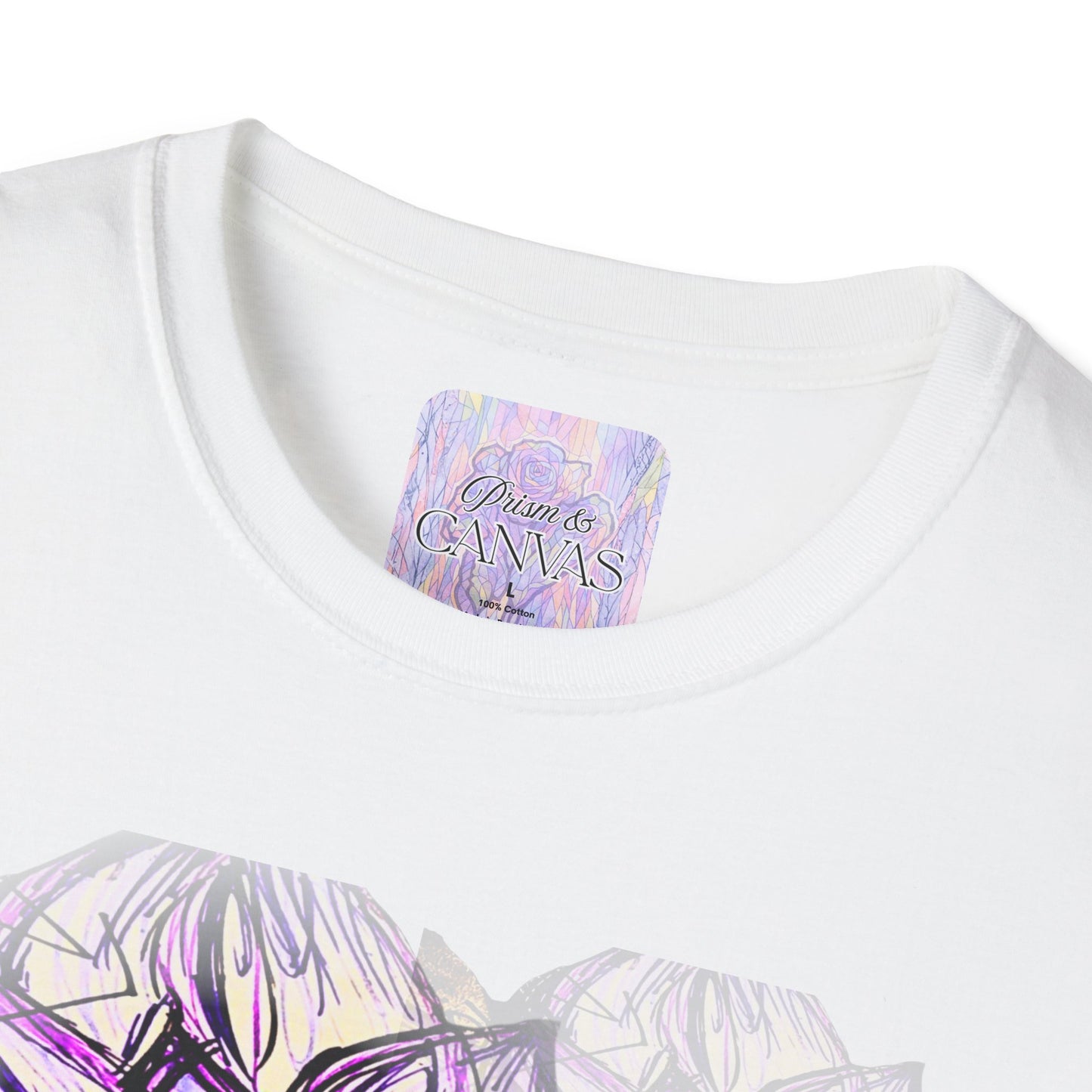 Purple Lotus Art T-Shirt