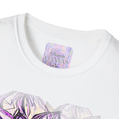 Purple Lotus Art T-Shirt