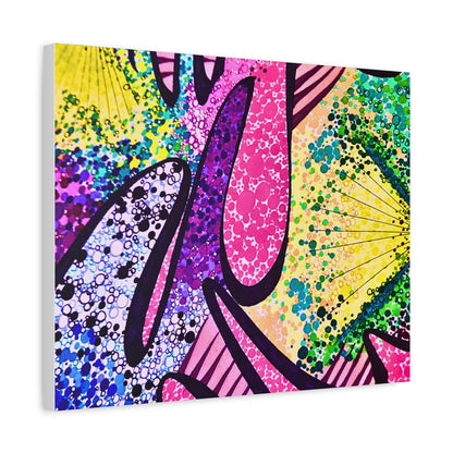 Abstract Pop Art Canvas Print
