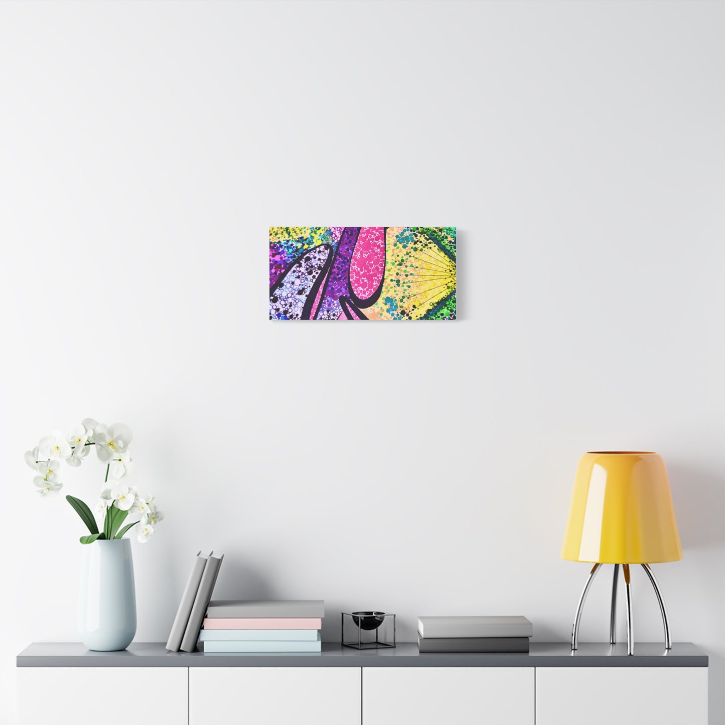 Abstract Pop Art Canvas Print