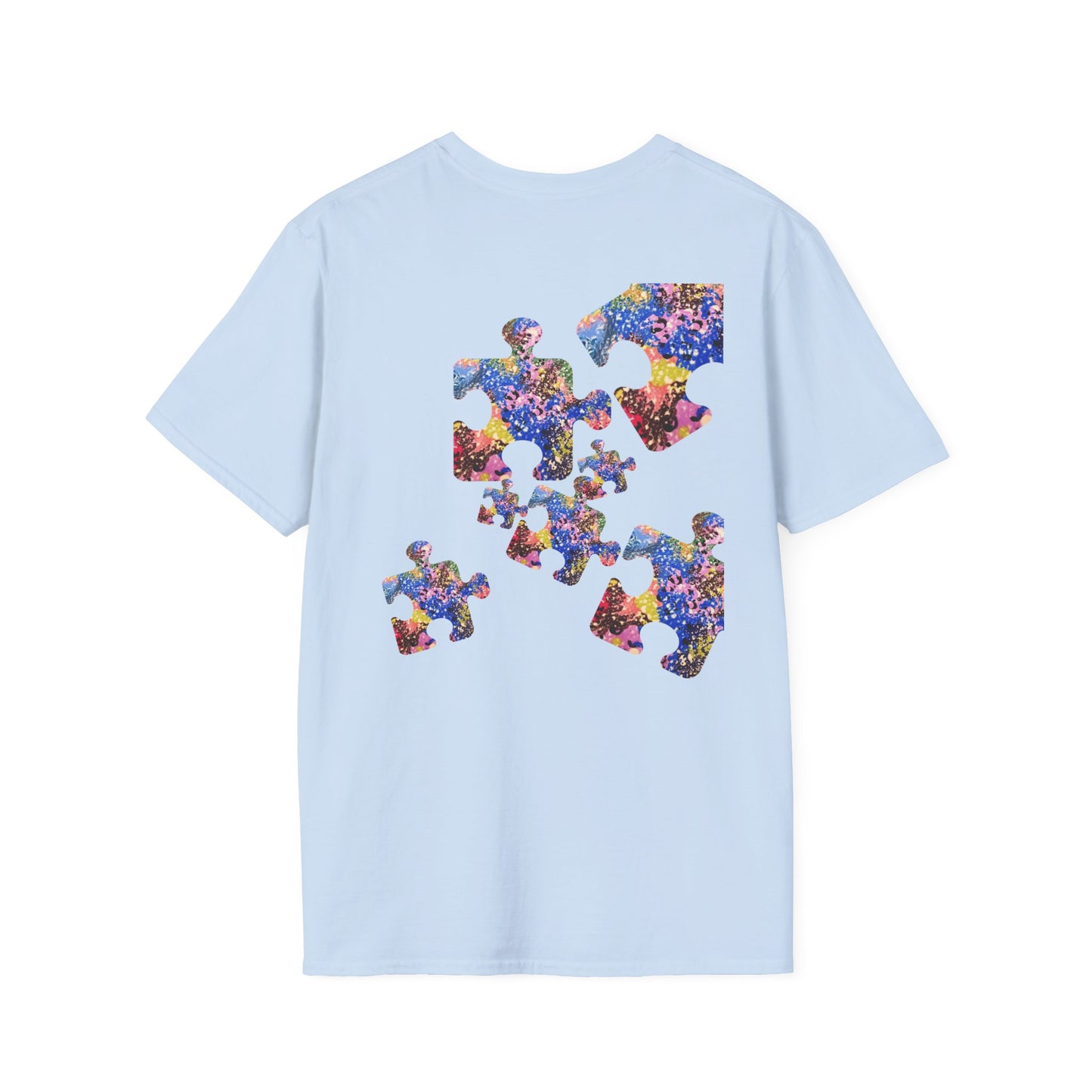 Puzzle Piece Galaxy T-Shirt