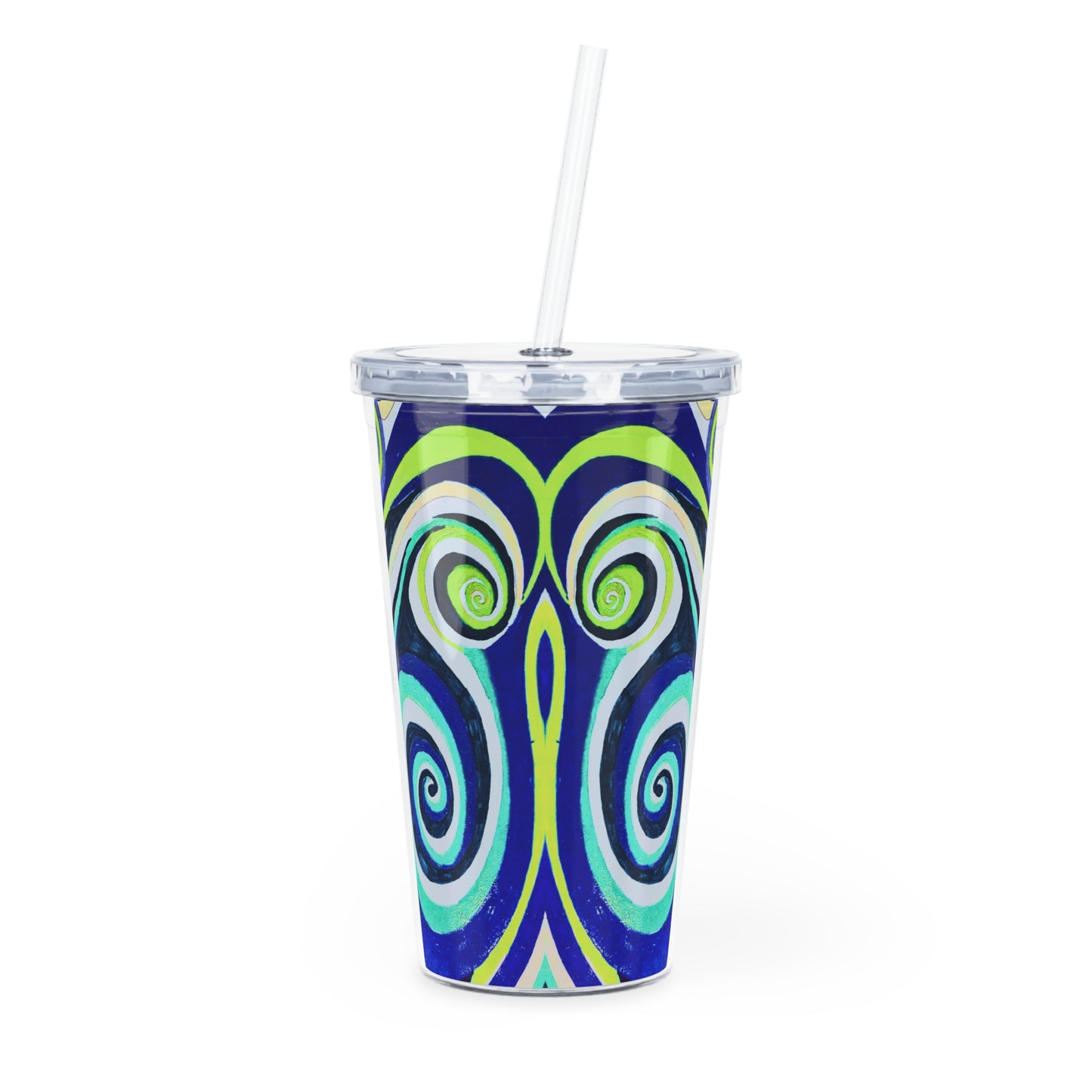 Plastic Tumbler Spiral Design