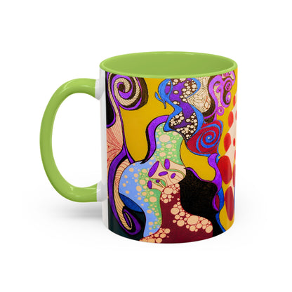 Abstract Colorful Pattern Coffee Mug