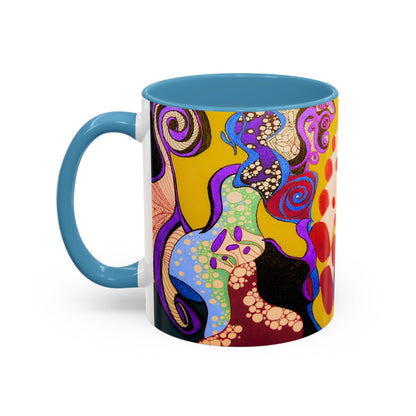 Abstract Colorful Pattern Coffee Mug
