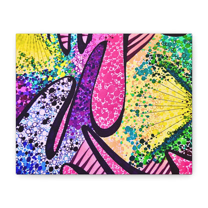 Abstract Pop Art Canvas Print