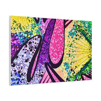 Abstract Pop Art Canvas Print