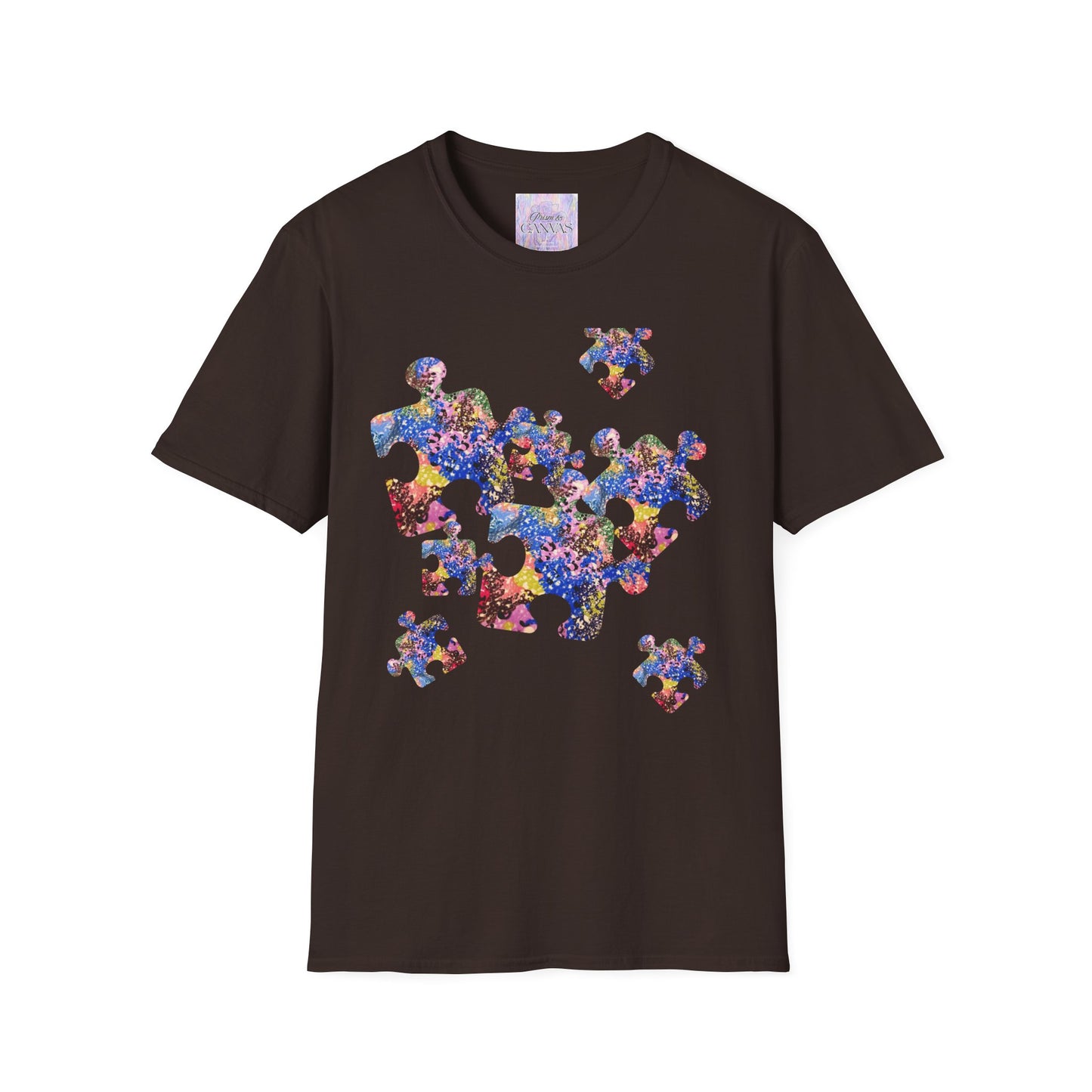 Puzzle Piece Galaxy T-Shirt