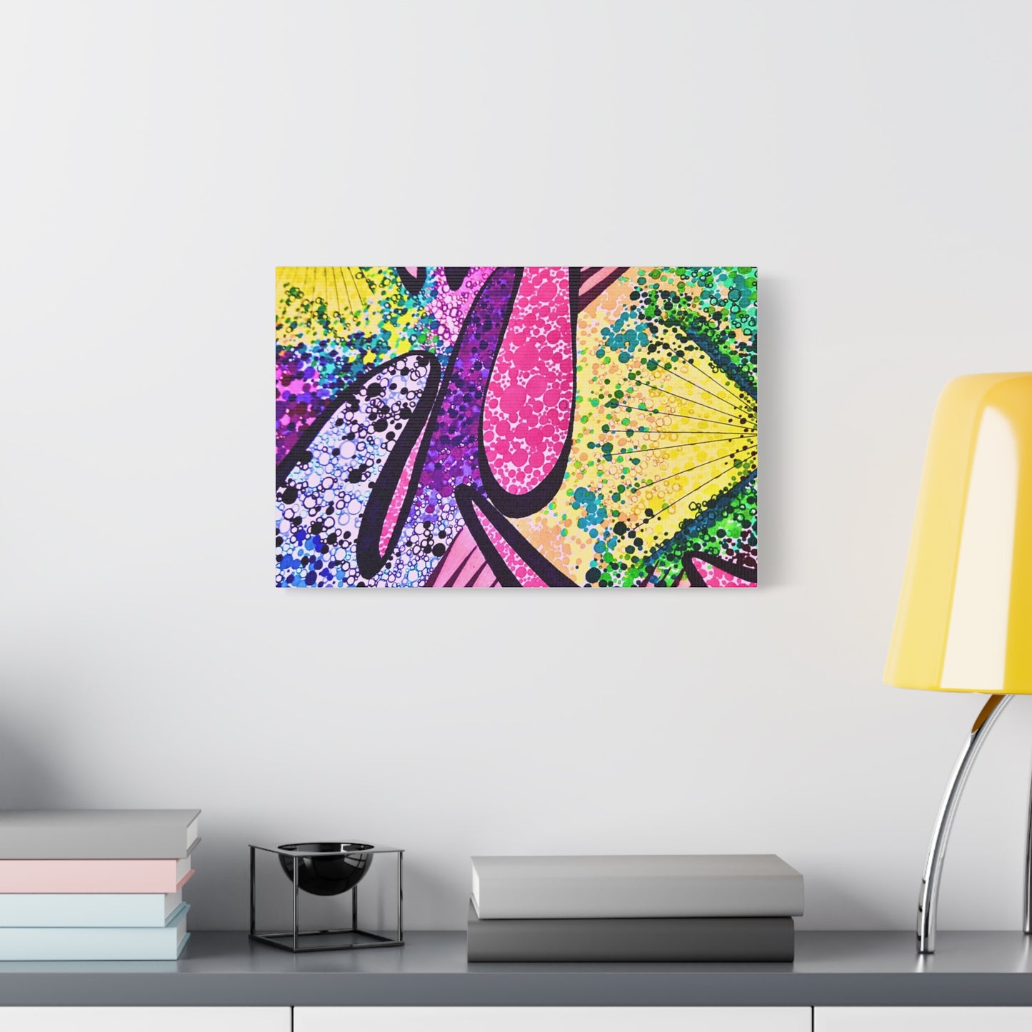 Abstract Pop Art Canvas Print