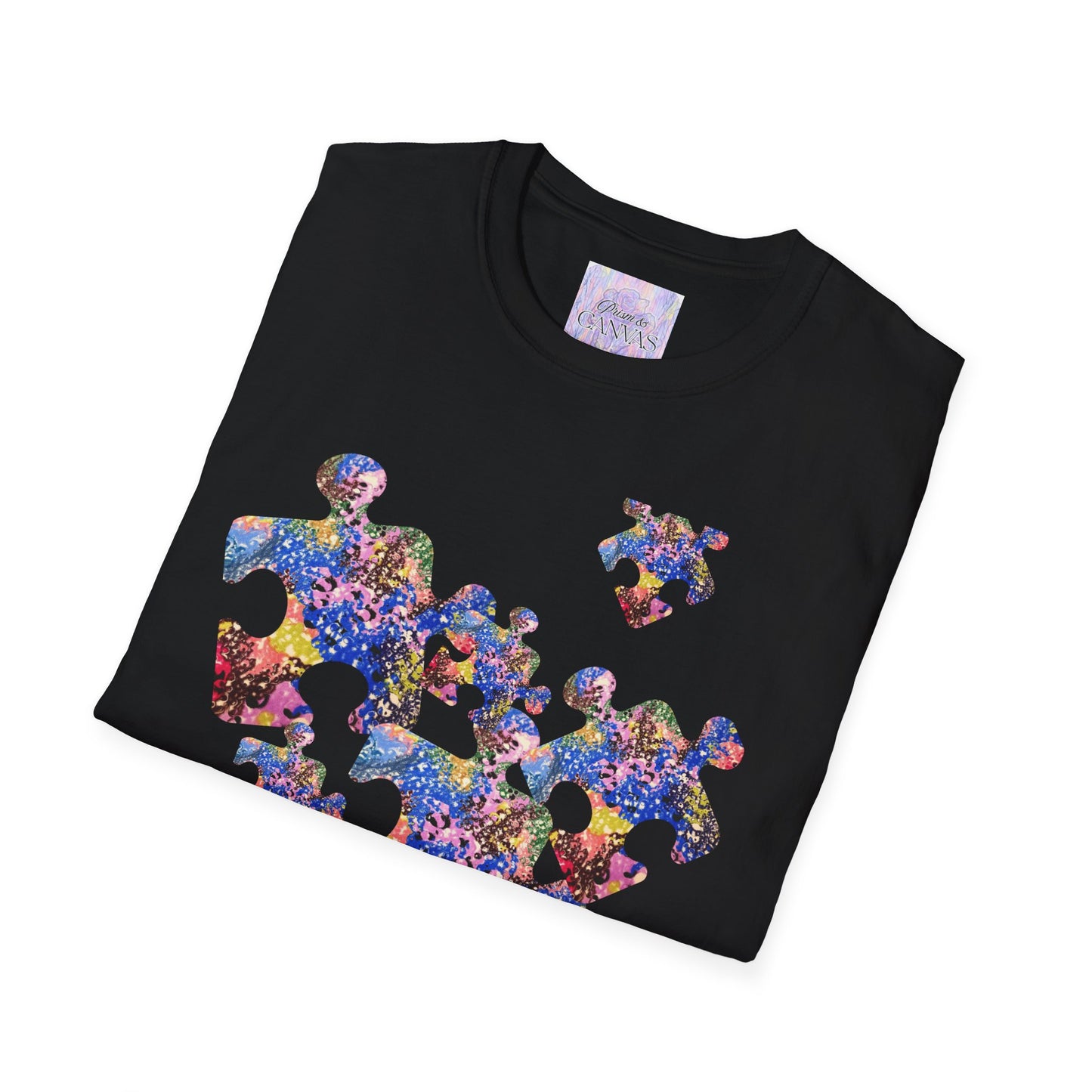 Puzzle Piece Galaxy T-Shirt