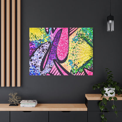 Abstract Pop Art Canvas Print