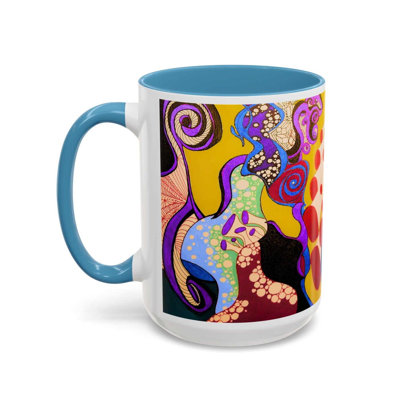 Abstract Colorful Pattern Coffee Mug