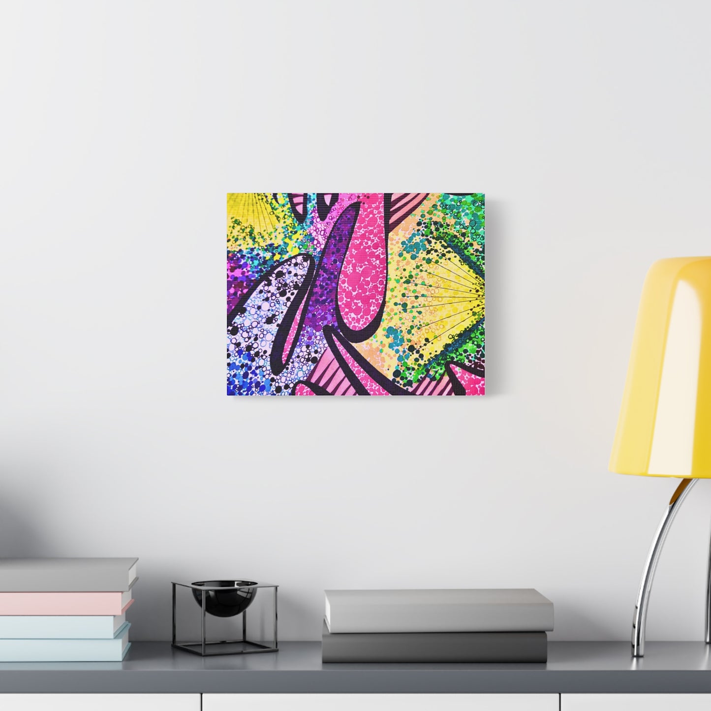 Abstract Pop Art Canvas Print