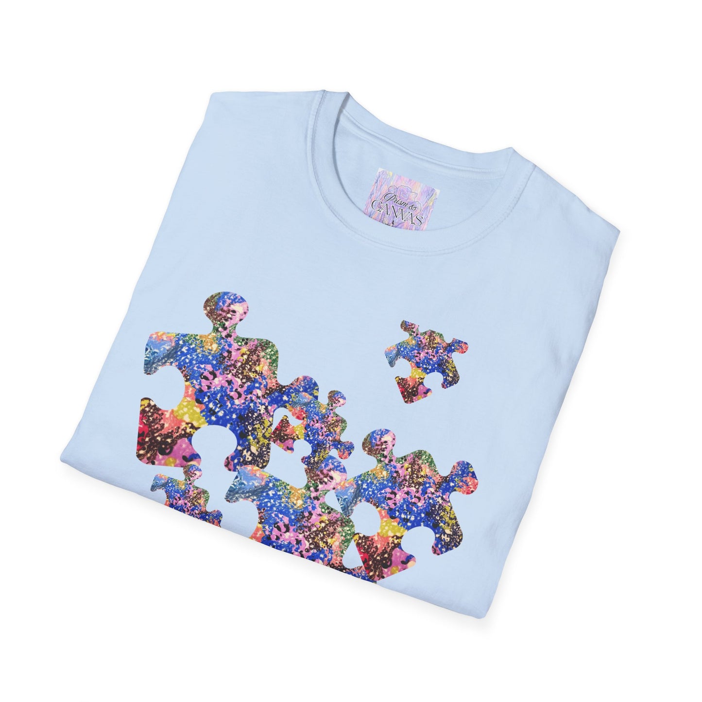 Puzzle Piece Galaxy T-Shirt