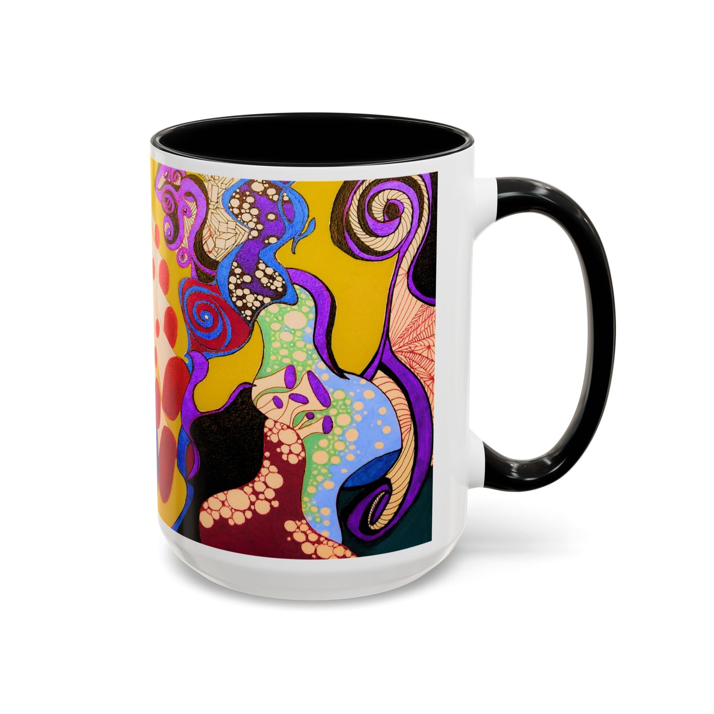 Abstract Colorful Pattern Coffee Mug