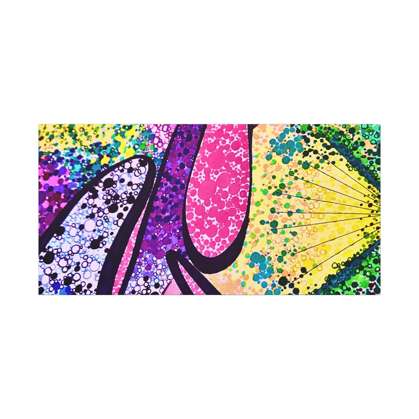 Abstract Pop Art Canvas Print