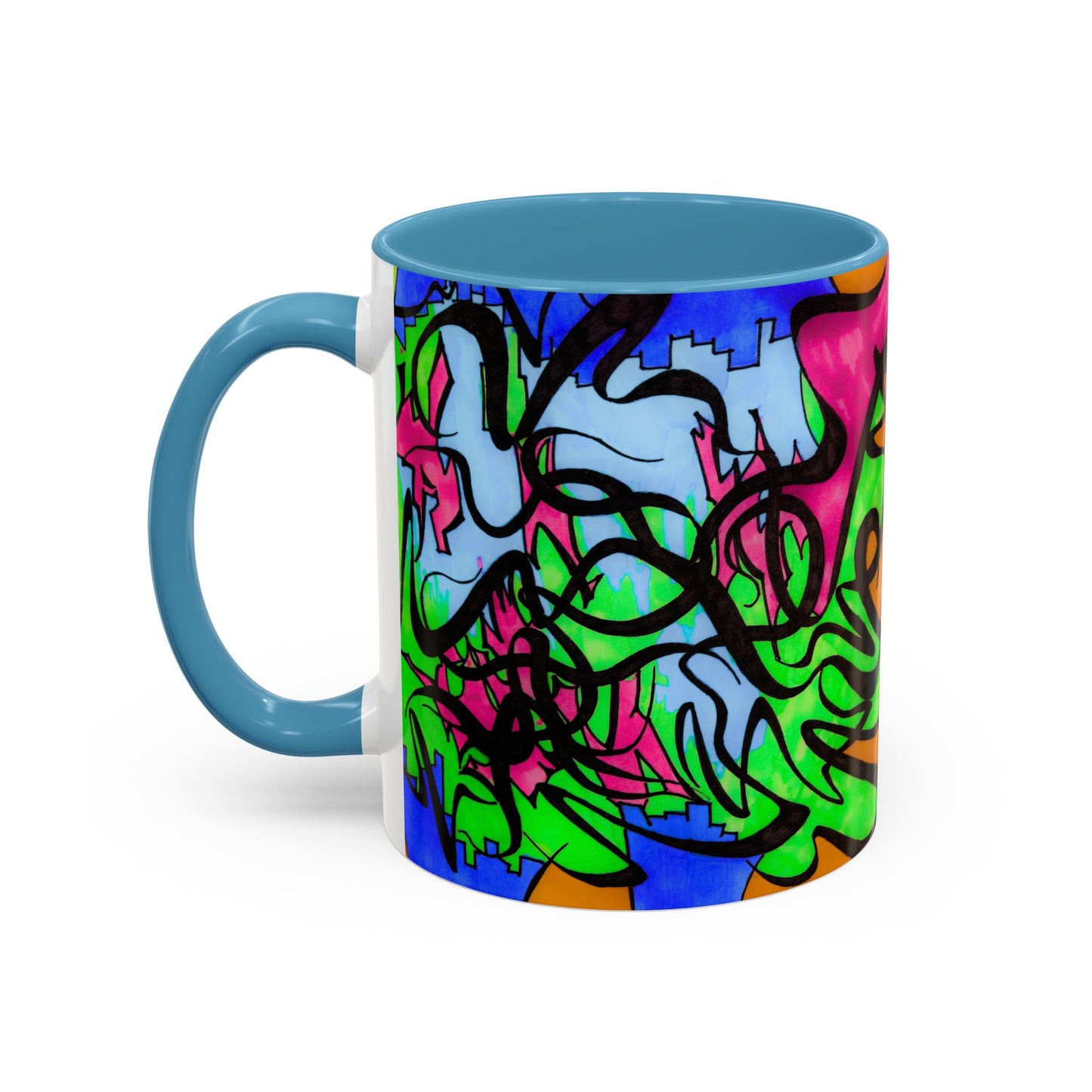 Abstract Colorful Art Coffee Mug