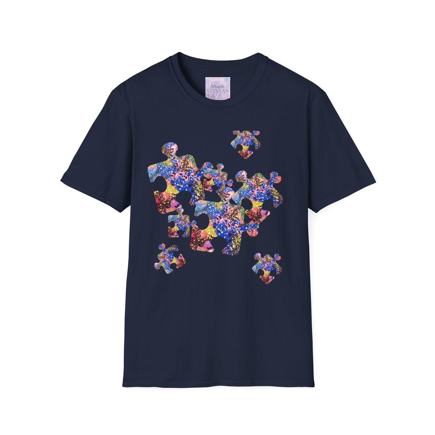Puzzle Piece Galaxy T-Shirt