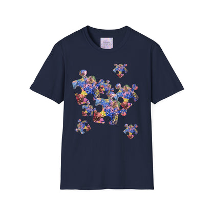 Puzzle Piece Galaxy T-Shirt