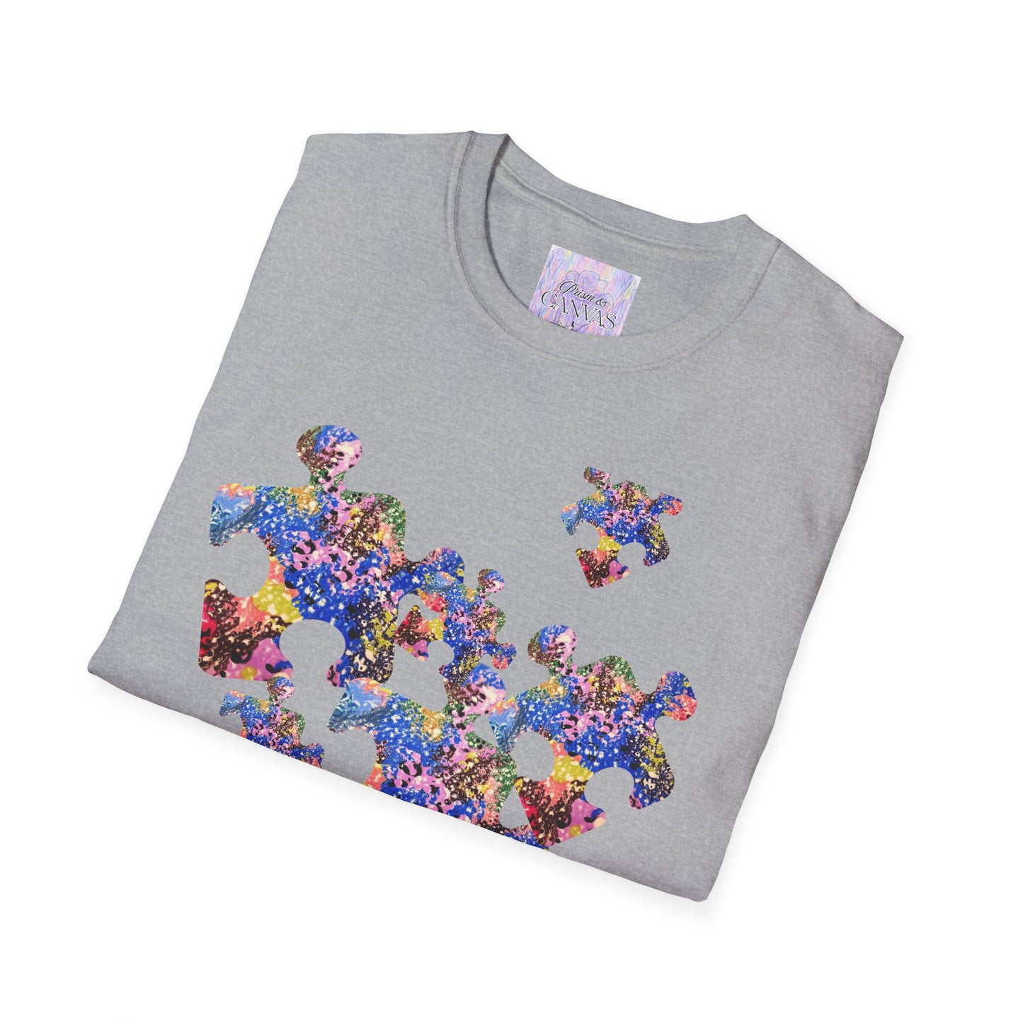 Puzzle Piece Galaxy T-Shirt