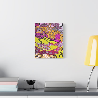 Vibrant Yellow & Magenta Wall Art