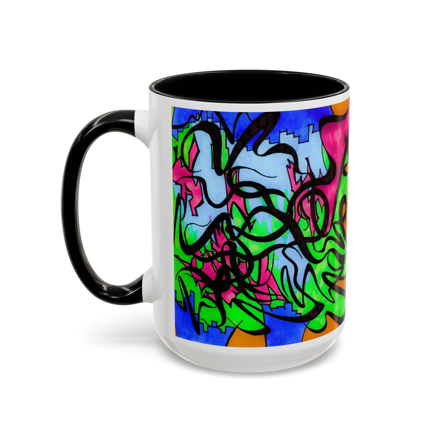 Abstract Colorful Art Coffee Mug