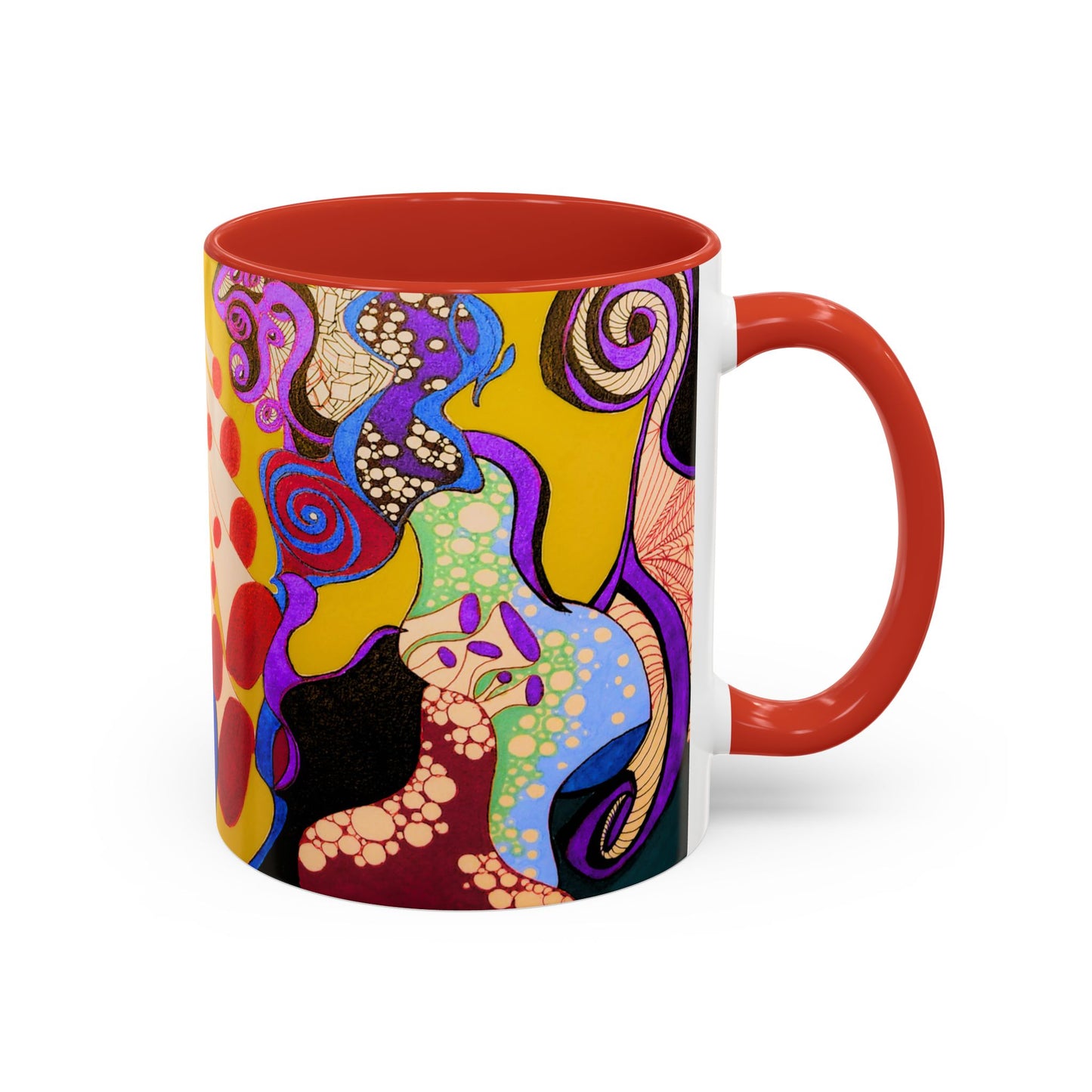 Abstract Colorful Pattern Coffee Mug