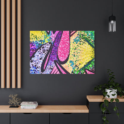 Abstract Pop Art Canvas Print