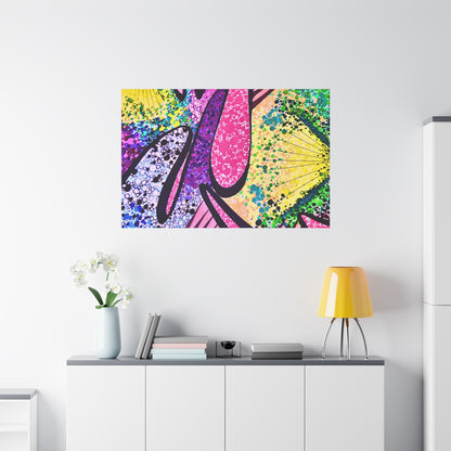 Abstract Pop Art Canvas Print