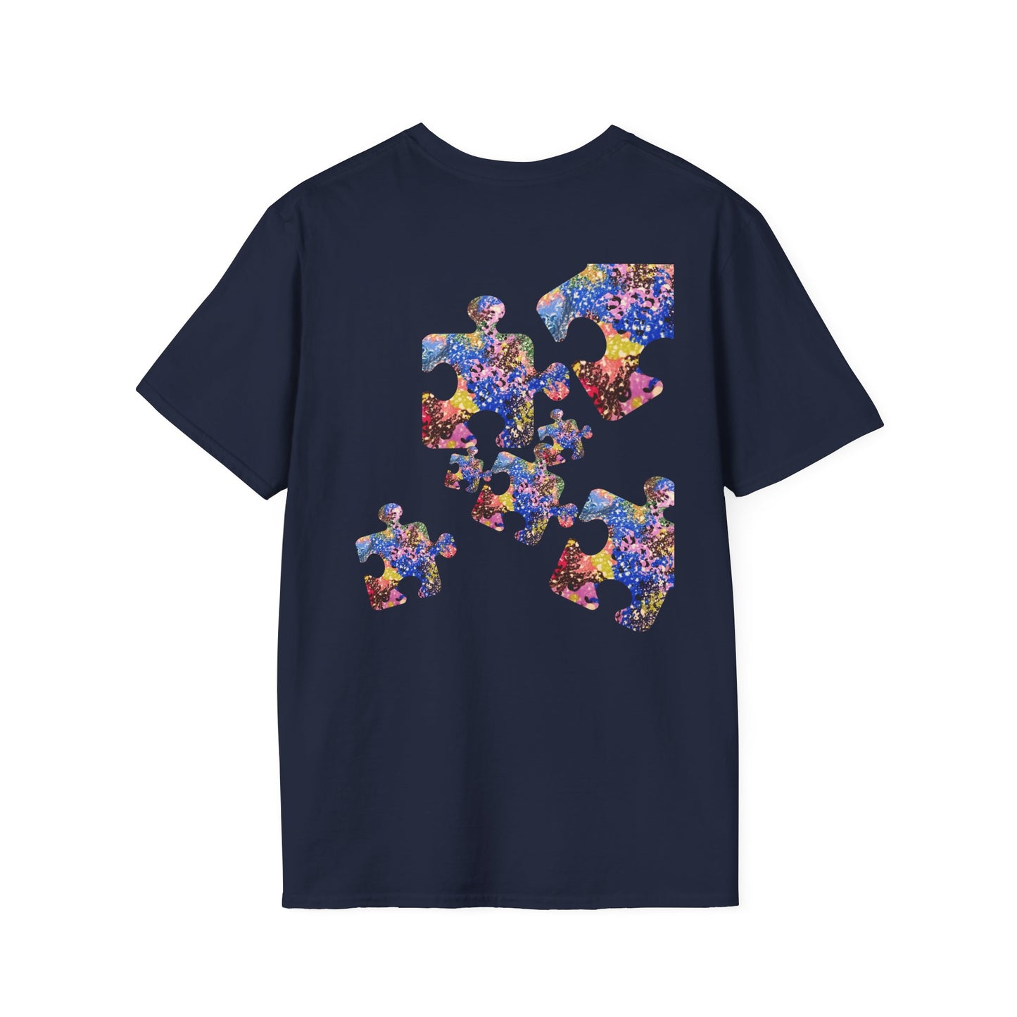 Puzzle Piece Galaxy T-Shirt