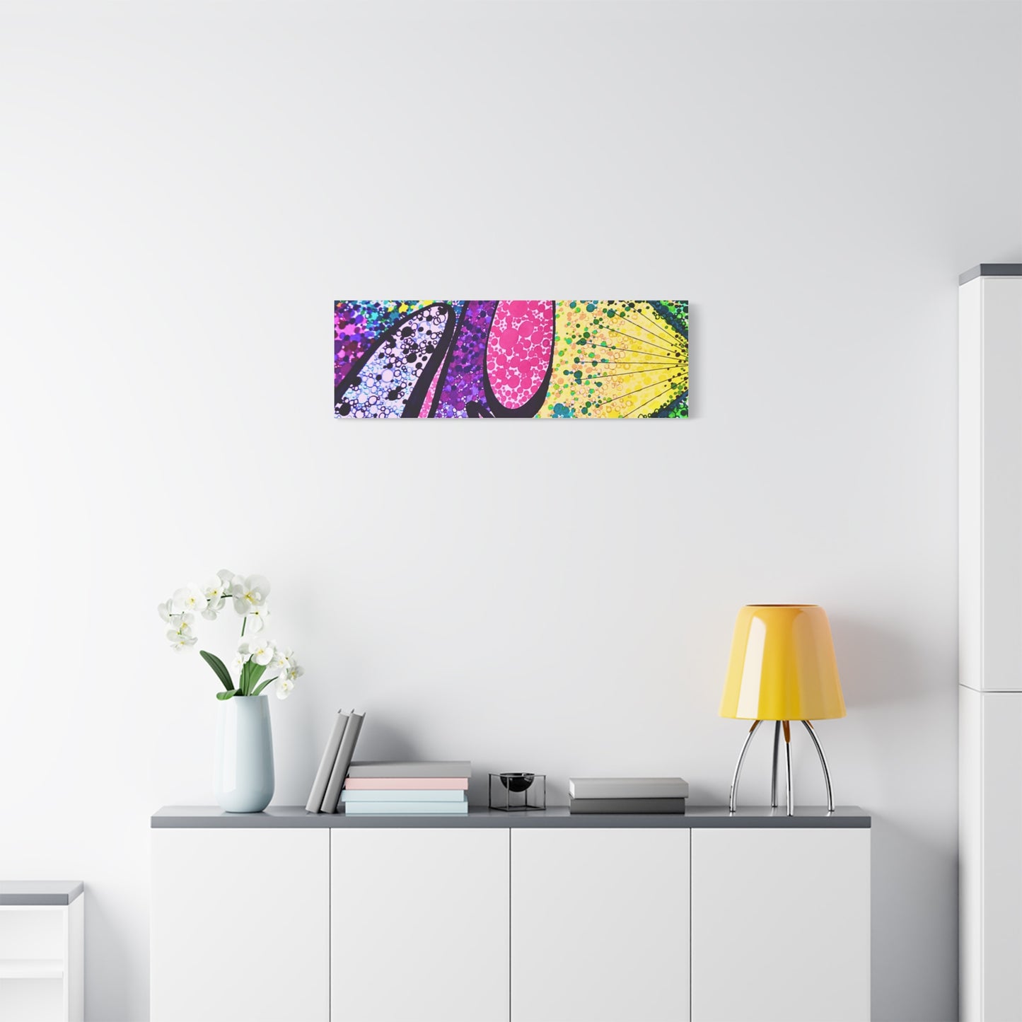 Abstract Pop Art Canvas Print