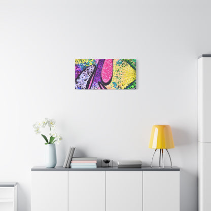 Abstract Pop Art Canvas Print