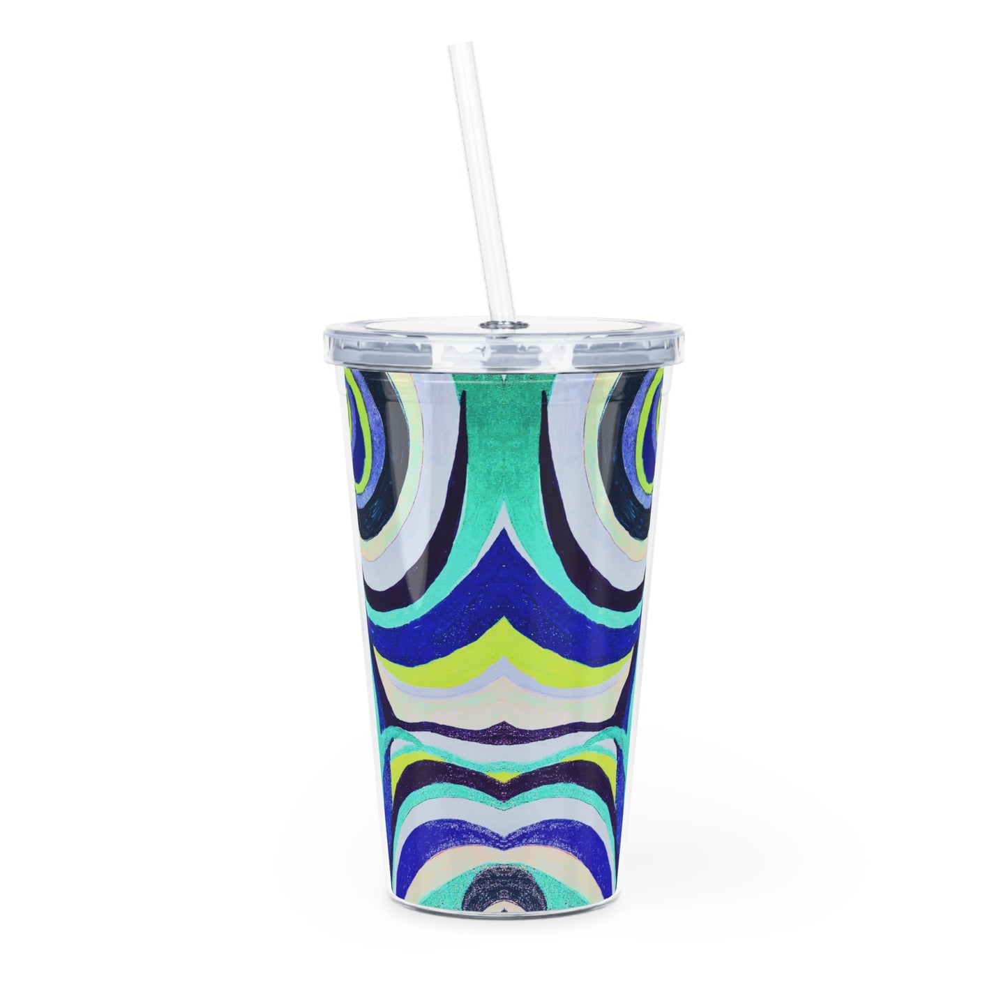 Plastic Tumbler Spiral Design