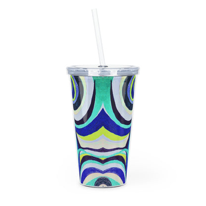 Plastic Tumbler Spiral Design