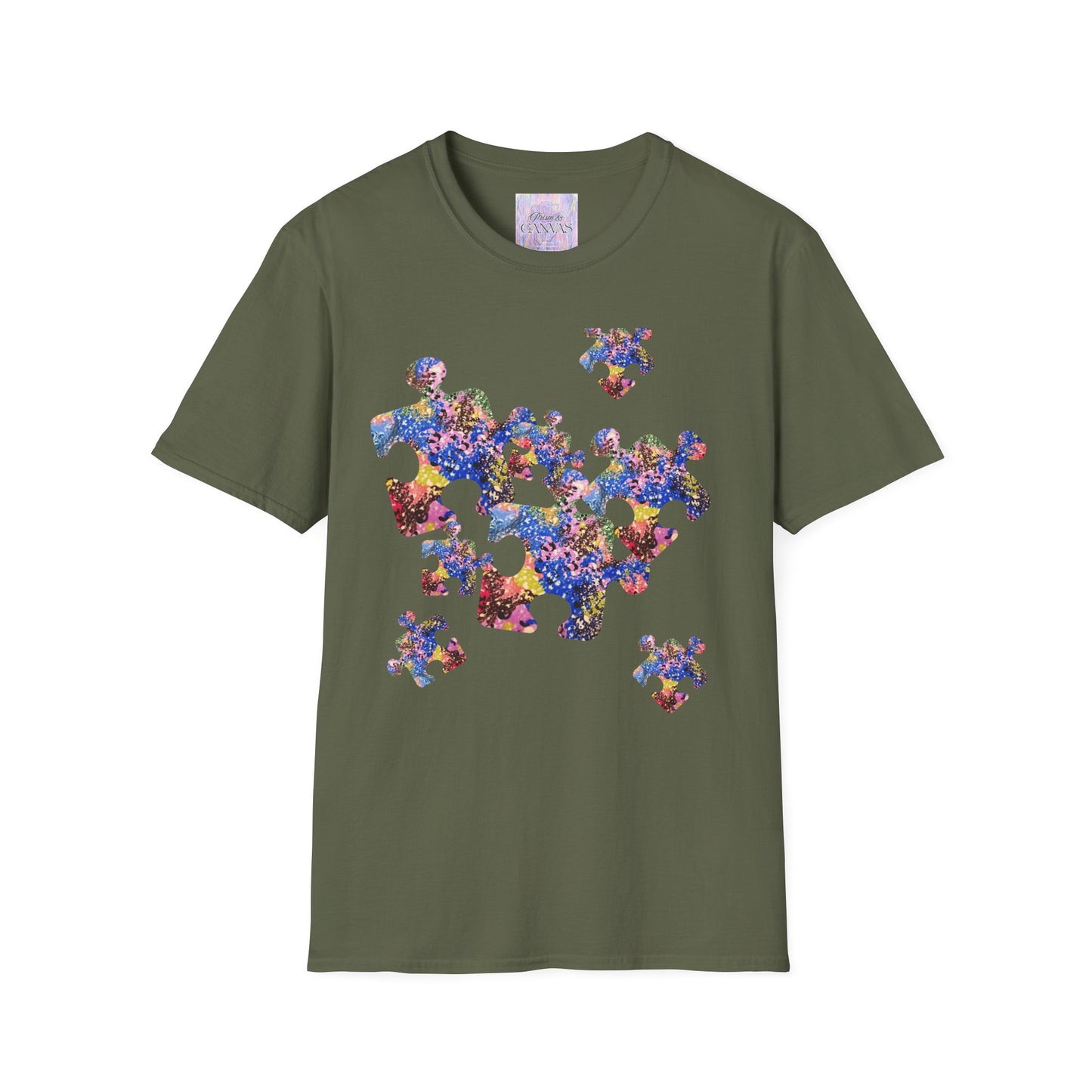 Puzzle Piece Galaxy T-Shirt