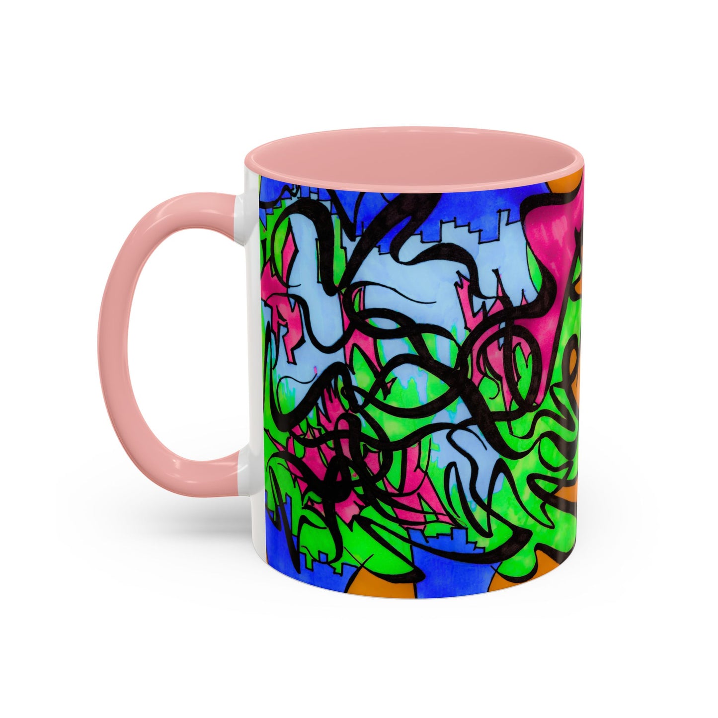 Abstract Colorful Art Coffee Mug