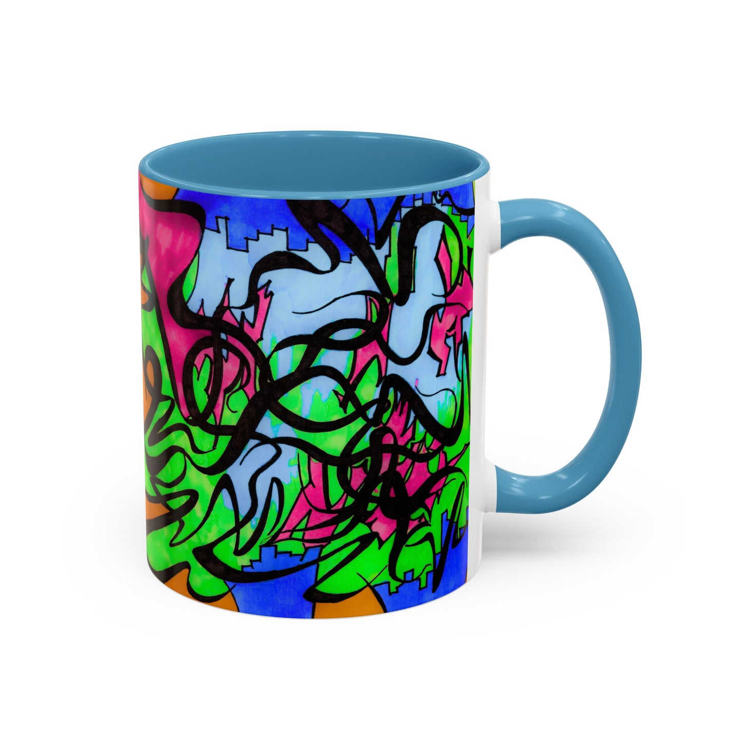 Abstract Colorful Art Coffee Mug