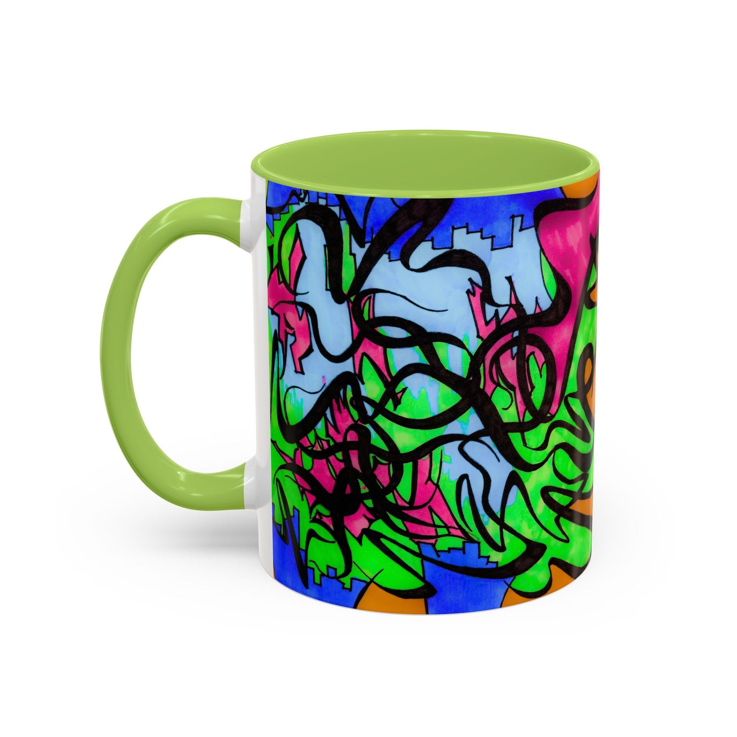 Abstract Colorful Art Coffee Mug