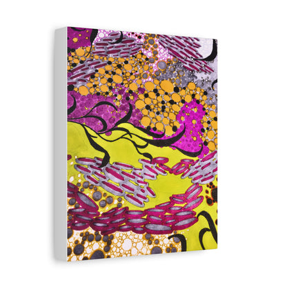 Vibrant Yellow & Magenta Wall Art