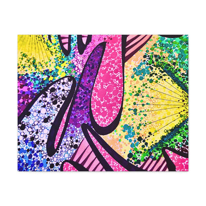 Abstract Pop Art Canvas Print