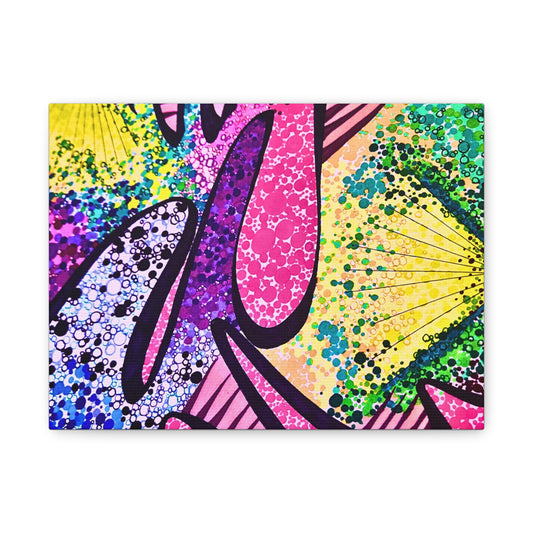 Abstract Pop Art Canvas Print
