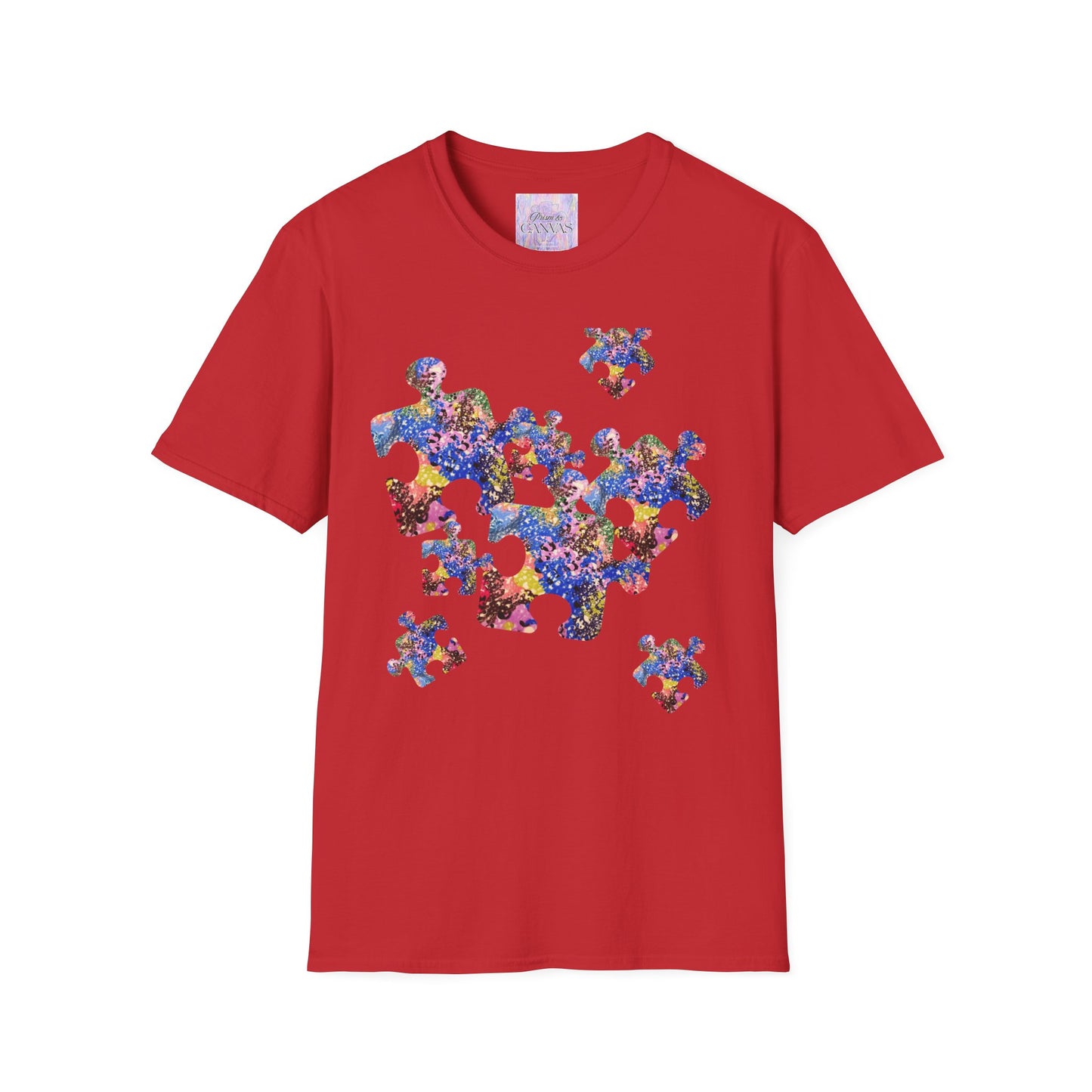 Puzzle Piece Galaxy T-Shirt
